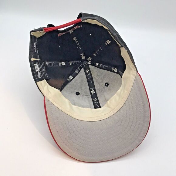 Miami Heat NBA Ball Cap 9Fifty Hardwood Classics 3D Logo  Black Red SnapBack Hat - Picture 12 of 13